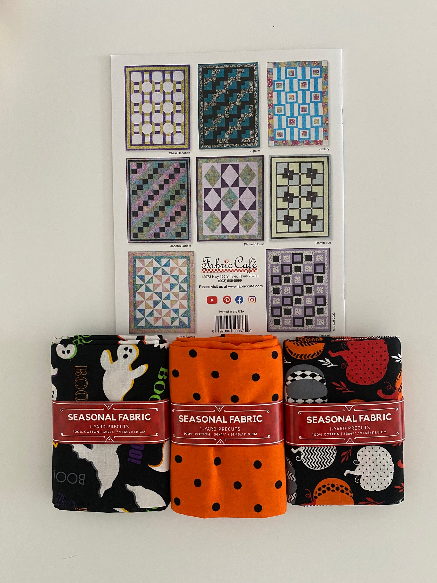 Quilt Kit - Modern Views With 3-Yard Quilts Book Plus 3 Yards of Coordinating Fabric