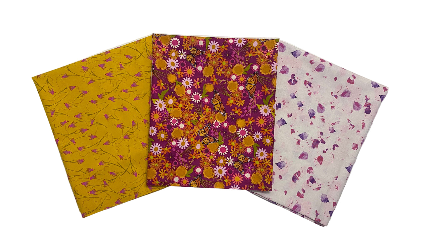 Quilt Kit - Quick As A Wink 3-Yard Quilts Book Plus 3 Yards of Coordinating Fabric