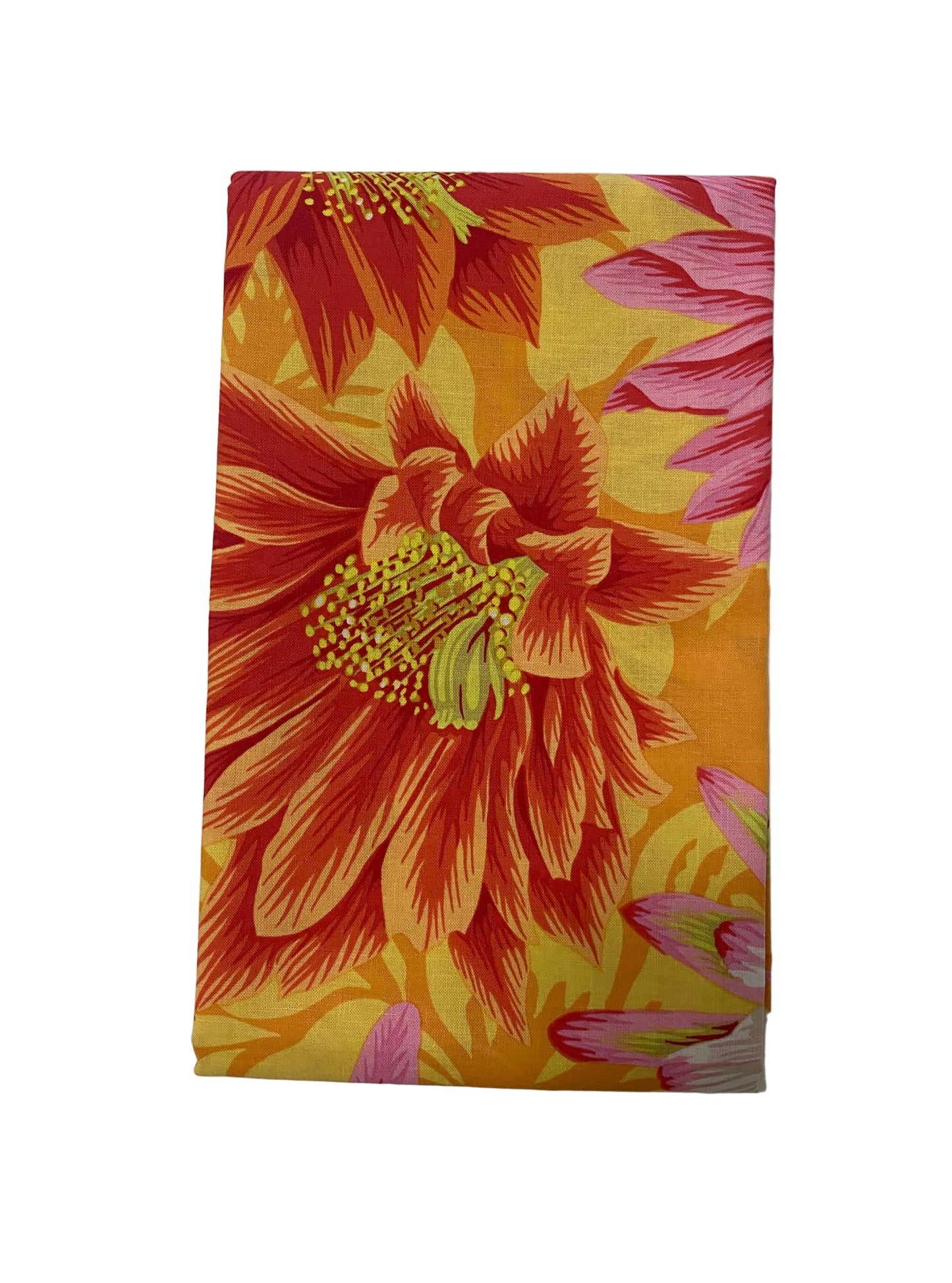 3 Yard Precut Bundle Orange Yellow Free Spirit Fabrics - (3) 1 Yard Cuts Great for 3 Yard Quilts