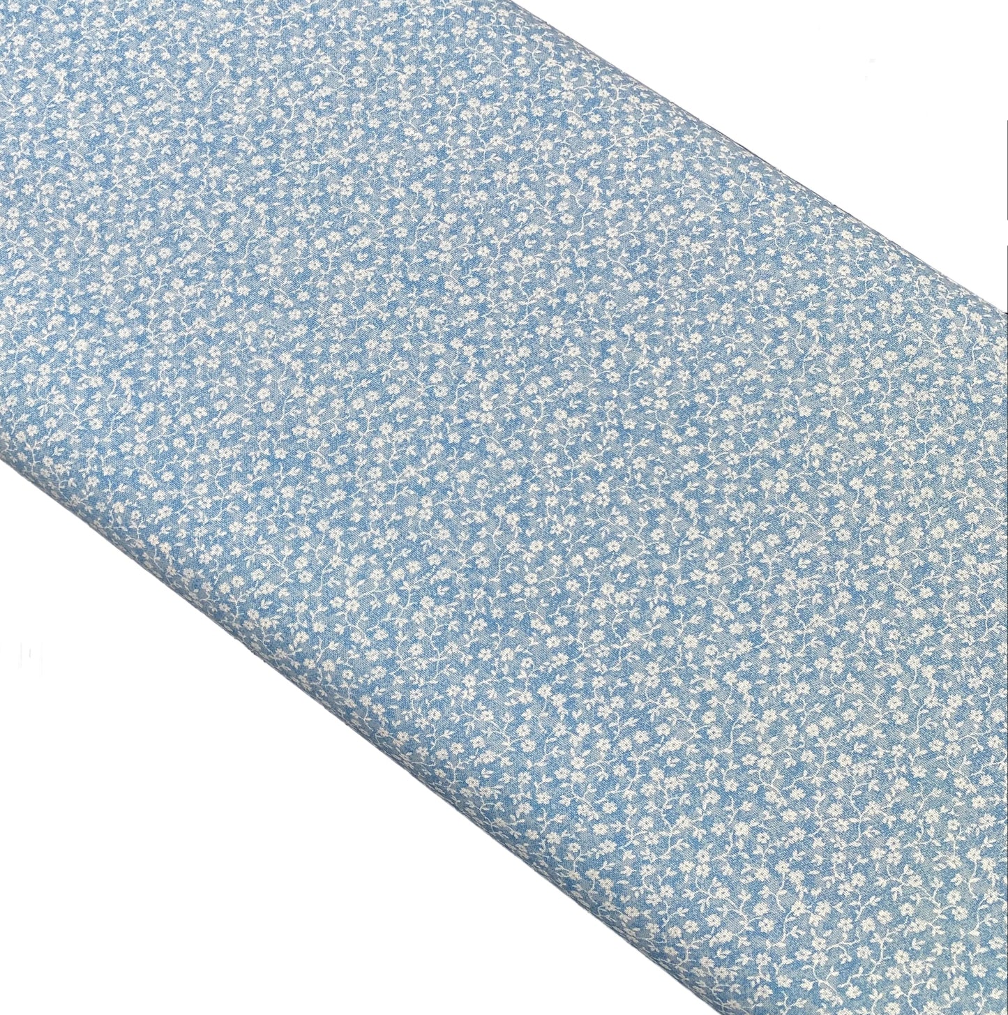 Light Blue Illusions Floral Quilting Fabric – Keepsake Calico | 100% Cotton Fabric