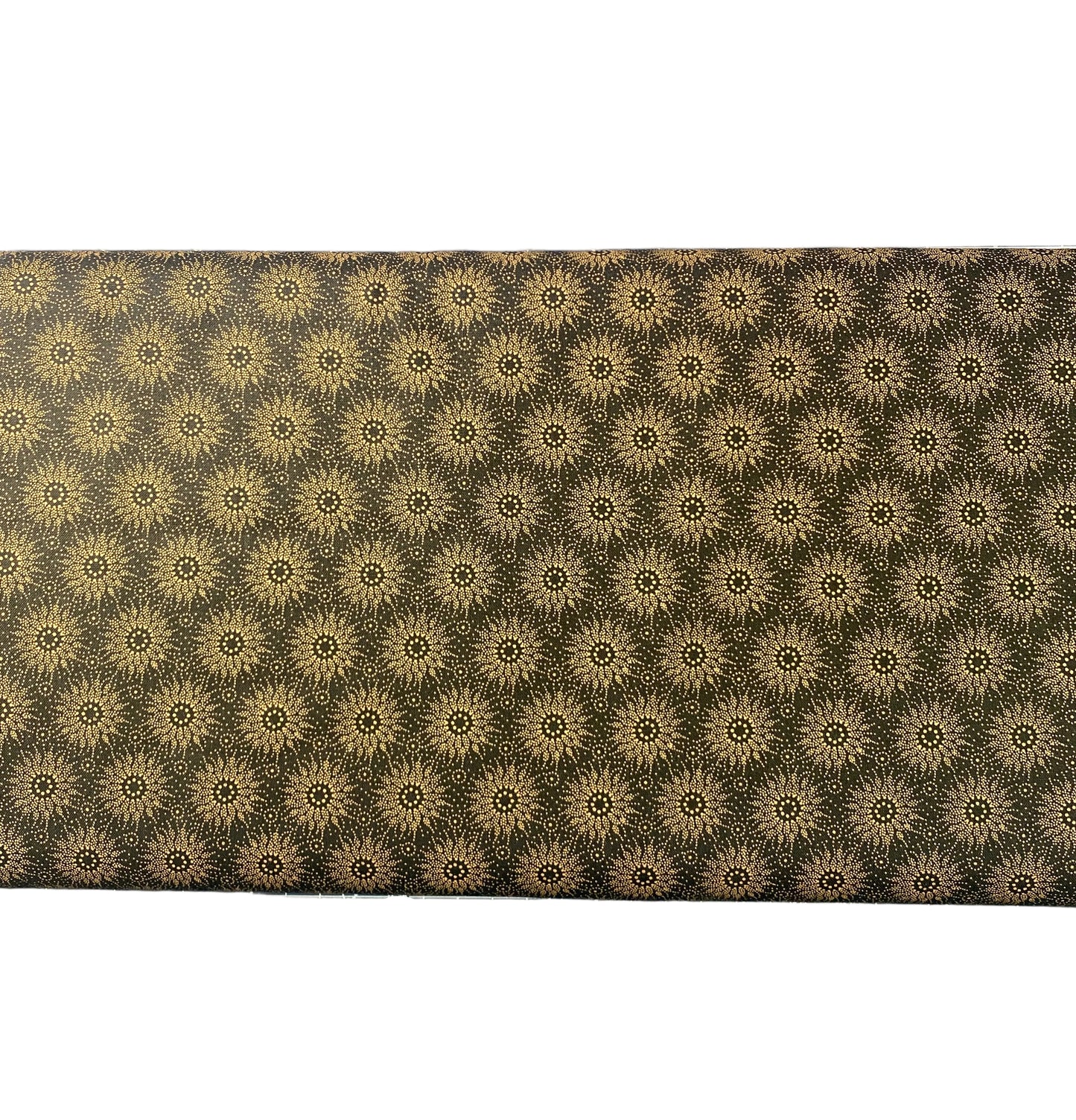 Brown and Tan Sunburst Quilting Fabric – Andover Espresso Collection | 100% Cotton Fabric