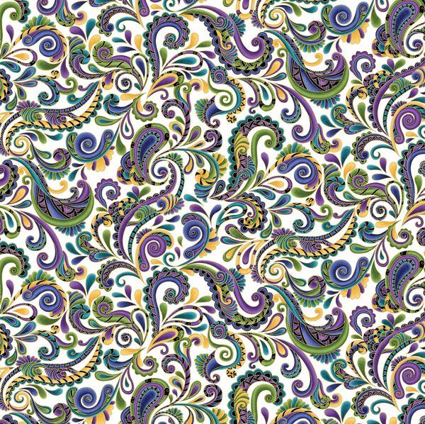 13 Fabric Fat Quarter Bundle - Luminescent Leaves Indigo by Ann Lauer for Benartex Traditions