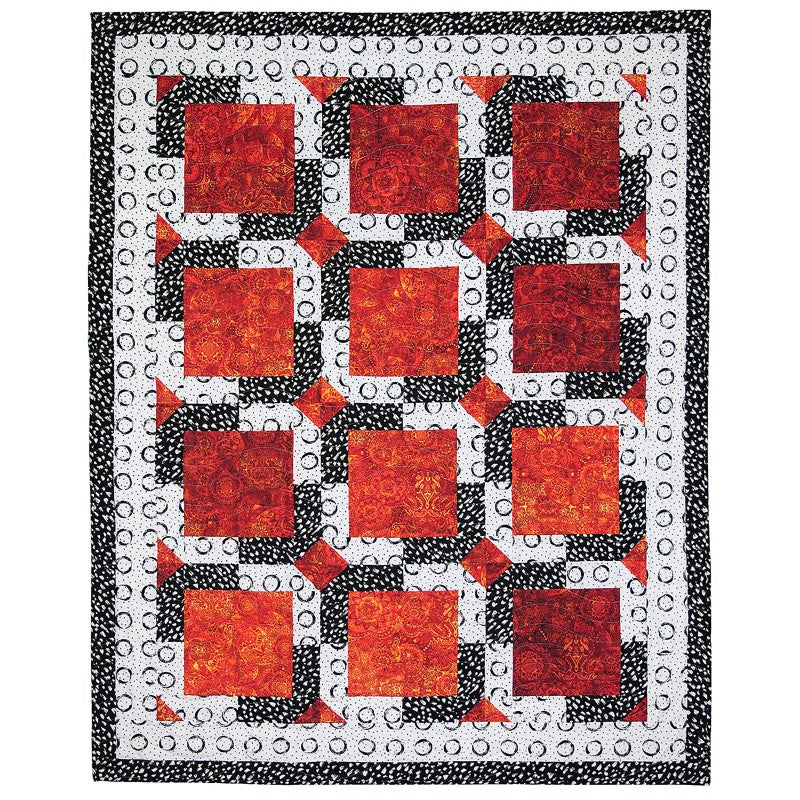 The Magic of 3 Yard Quilts Book by Donna Robertson and Fran Morgan