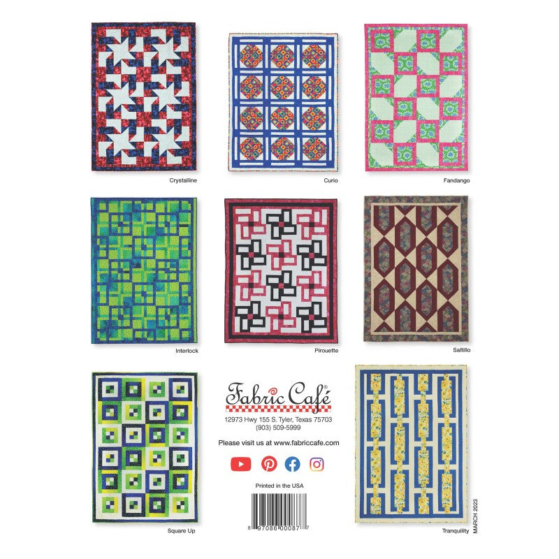 Make it Modern With 3 Yard Quilts Book by Fran Morgan