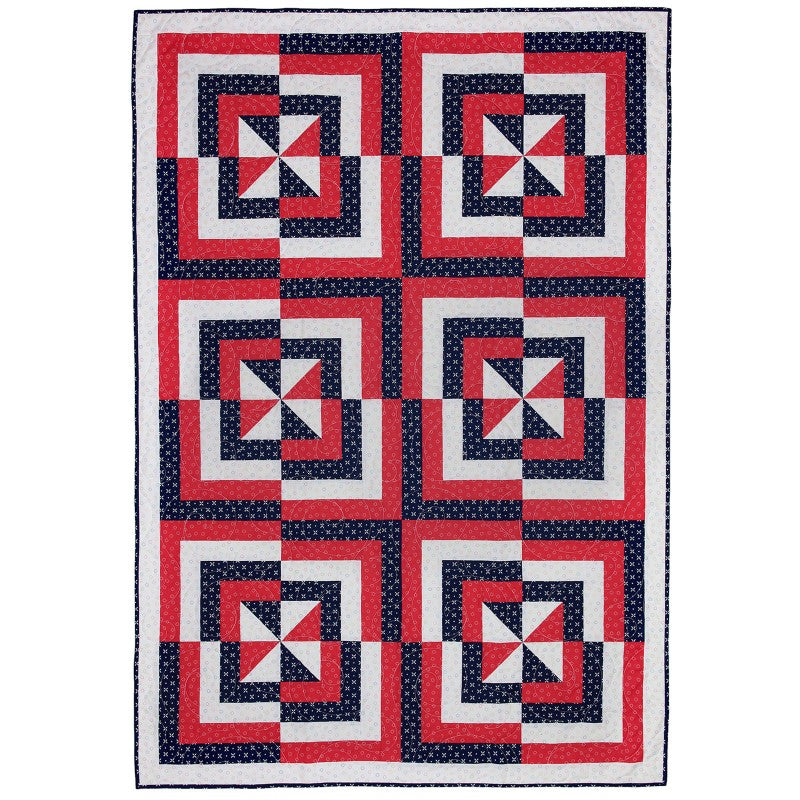 Make it Patriotic With 3 Yard Quilts Book by Donna Robertson and Fran Morgan