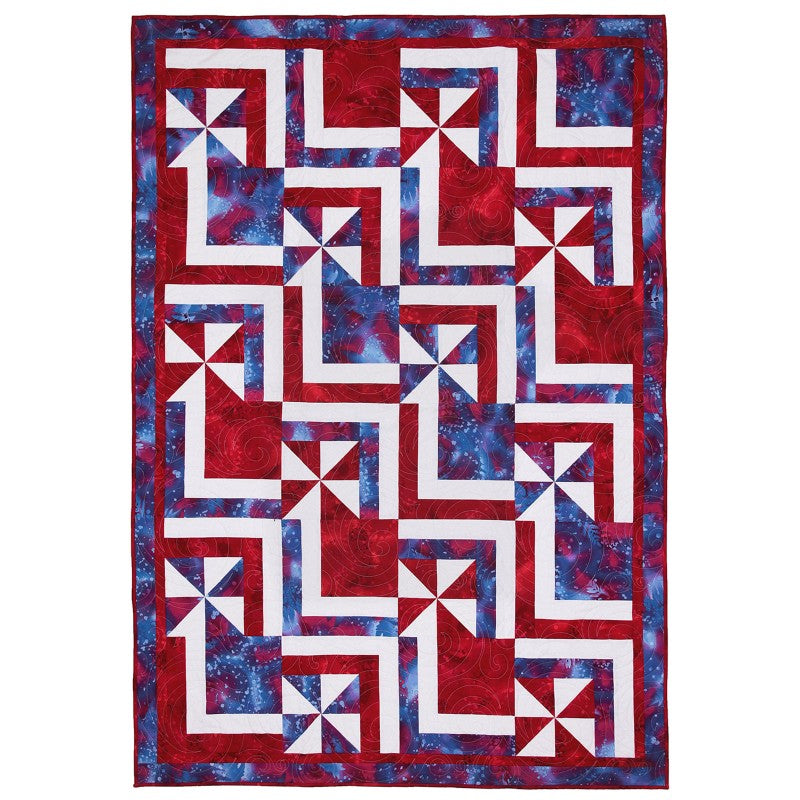 Make it Patriotic With 3 Yard Quilts Book by Donna Robertson and Fran Morgan