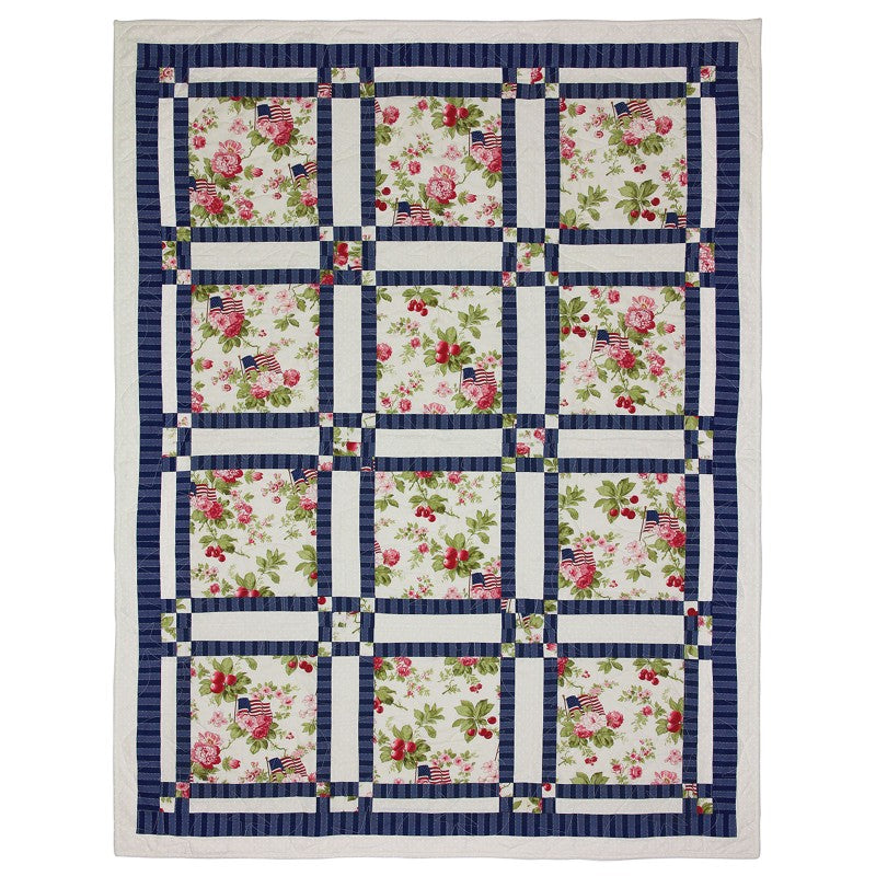 Make it Patriotic With 3 Yard Quilts Book by Donna Robertson and Fran Morgan