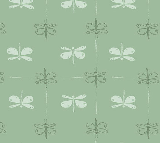 Precut Fabric Fat Quarters - Meadow Walk by Makower UK for Andover Fabrics - 22 Different Fabric Fat Quarters