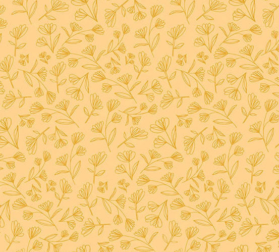 Precut Fabric Fat Quarters - Meadow Walk by Makower UK for Andover Fabrics - 22 Different Fabric Fat Quarters