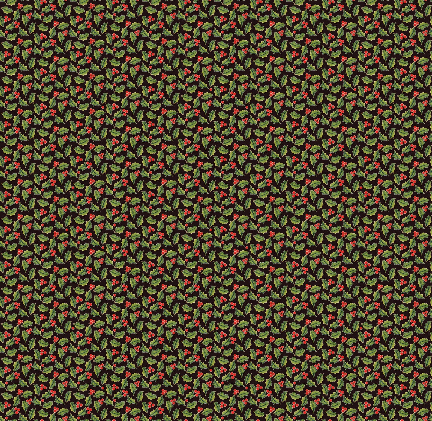 Fabric Fat Quarter Bundle MERRY & BRIGHT by Jim Shore for Benartex Designer Fabrics - 13 Fat Quarters - Quilt Fabric