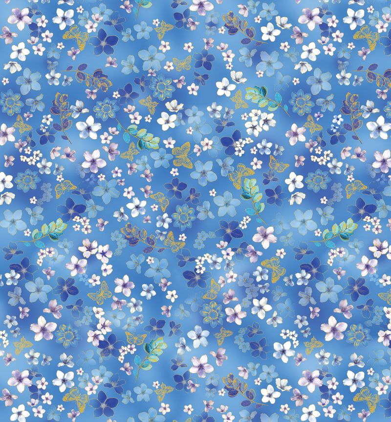 Precut Fabric Layer Cake Metallic Impressions by Kanvas Studio for Benartex Fabrics - 10" Fabric Squares