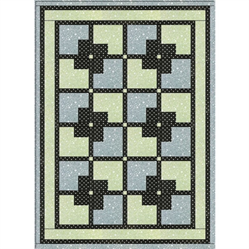 Modern Views With 3 Yard Quilts Book by Donna Robertson