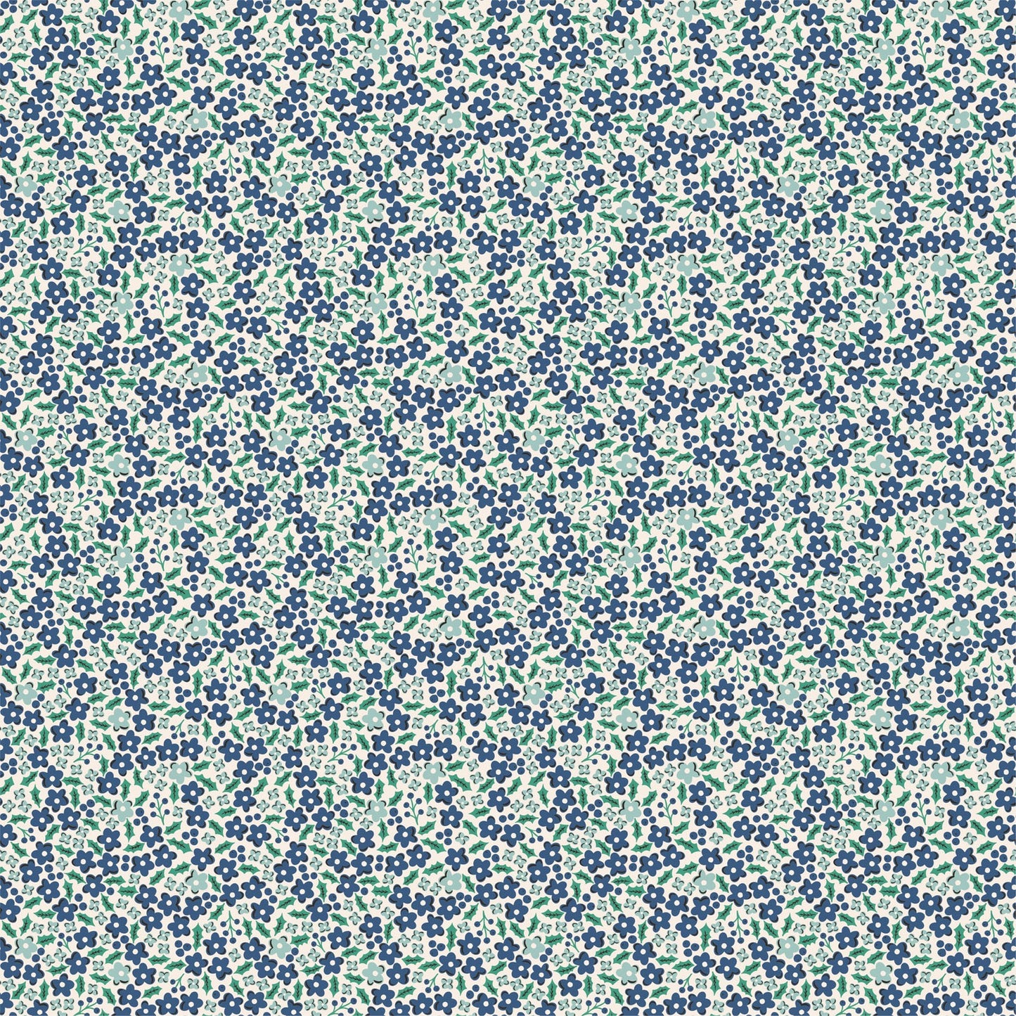 Precut Fabric Jelly Roll Oh What Fun by Elea Lutz for Poppie Cotton Fabrics - 2 1/2" Fabric Strips