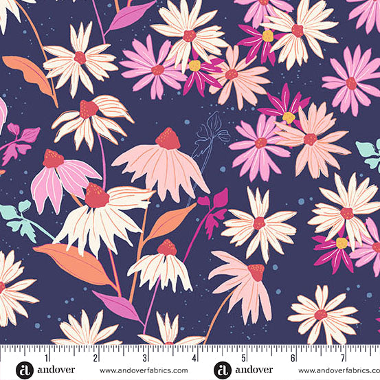 31 Fabric Fat Quarter Bundle - Petals and Stitches Collection by Stephanie Organes for Andover Fabrics