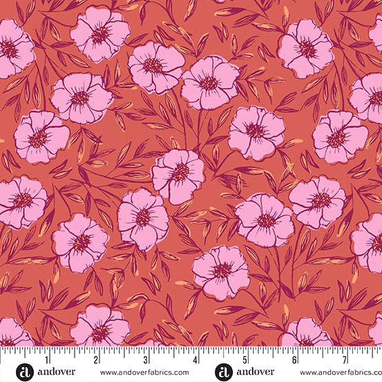 31 Fabric Fat Quarter Bundle - Petals and Stitches Collection by Stephanie Organes for Andover Fabrics