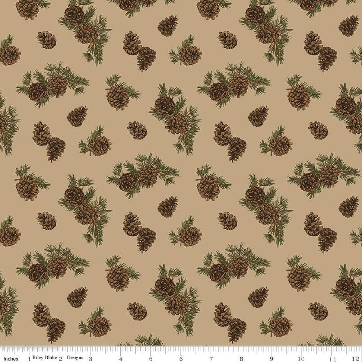 Precut Fabric Fat Quarter Pack Pine Grove Collection by the RBD Designers for Riley Blake Designs - 24 Fat Quarters