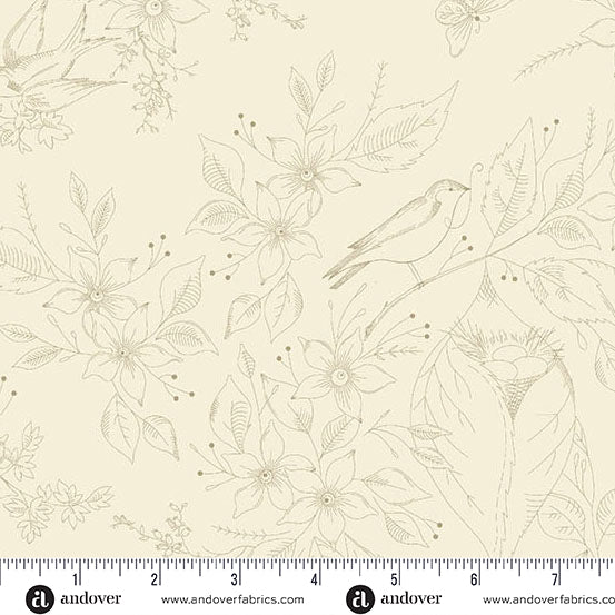 Fabric Jelly Roll by Laundry Basket Quilts for Andover Fabrics - 2 1/2" Strips
