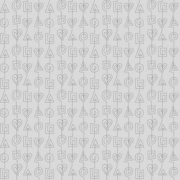 Fabric Strips Stitchy by Christa Watson for Benartex Contempo - 2 1/2" Fabric Strip-Pie