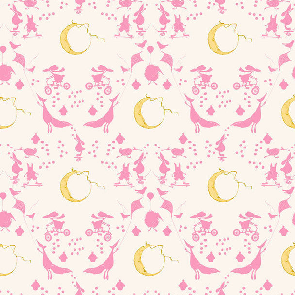 Fabric Fat Quarter Bundle - SWEET BABY (Pink) by RB Studios - 10 Fat Quarters