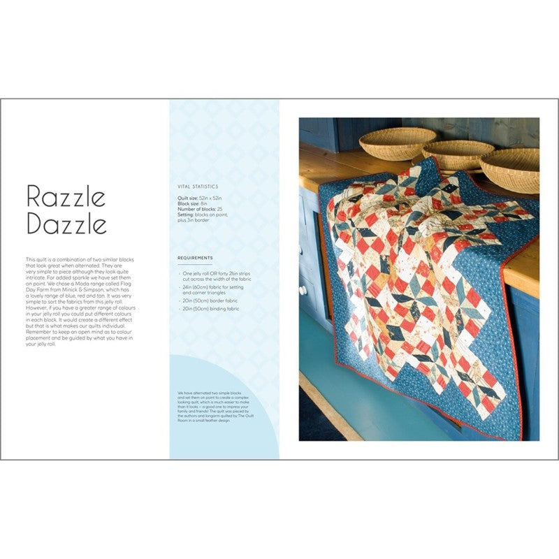 The Best Of Jelly Roll Quilts Book by Pam and Nicky Lintott