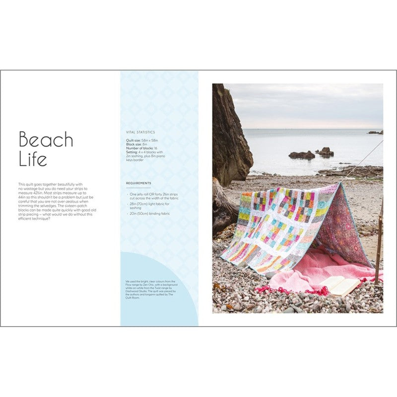 The Best Of Jelly Roll Quilts Book by Pam and Nicky Lintott