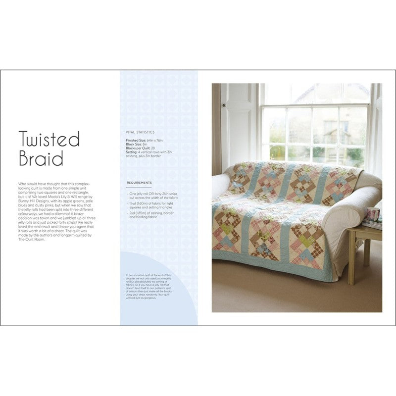 The Best Of Jelly Roll Quilts Book by Pam and Nicky Lintott