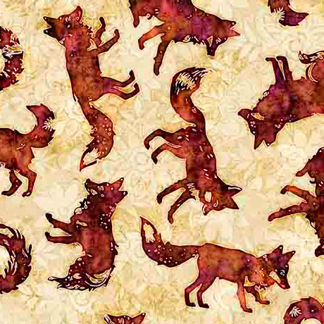 Precut Fabric Fat Quarters Wild Wood by Dan Morris for QT Fabrics - 18 Fat Quarters