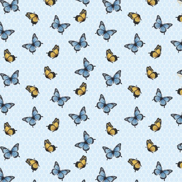 16 Fabric Fat Quarter Bundle - Wildflower Honey by Dianna Swartz for Benartex Artistry
