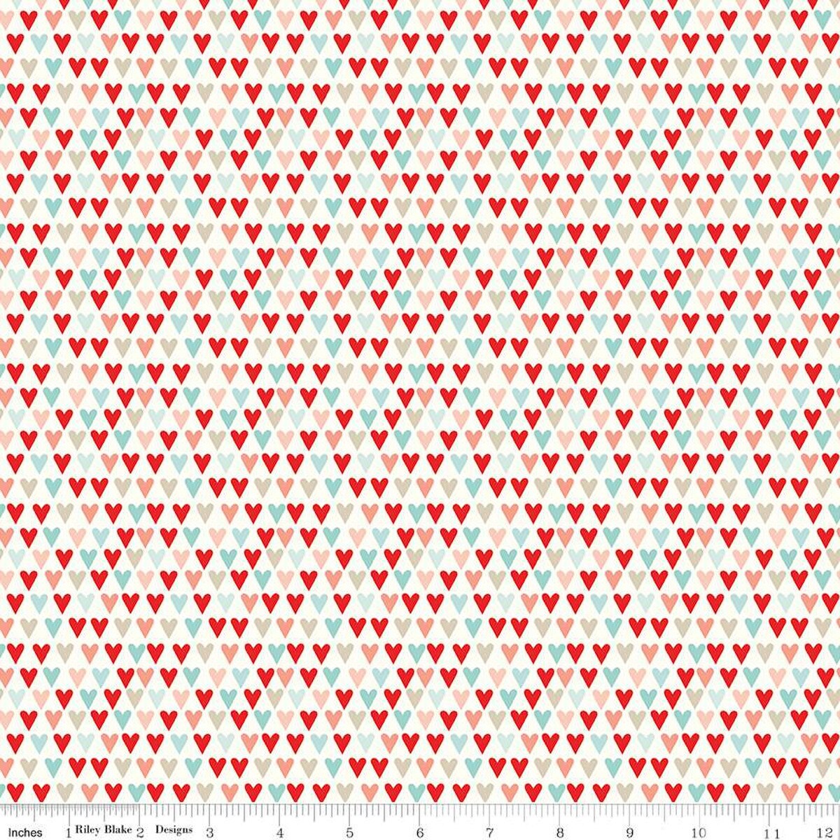 Precut Fabric Layer Cake You and Me by Sandy Gervais for Riley Blake Designs - 10" Squares