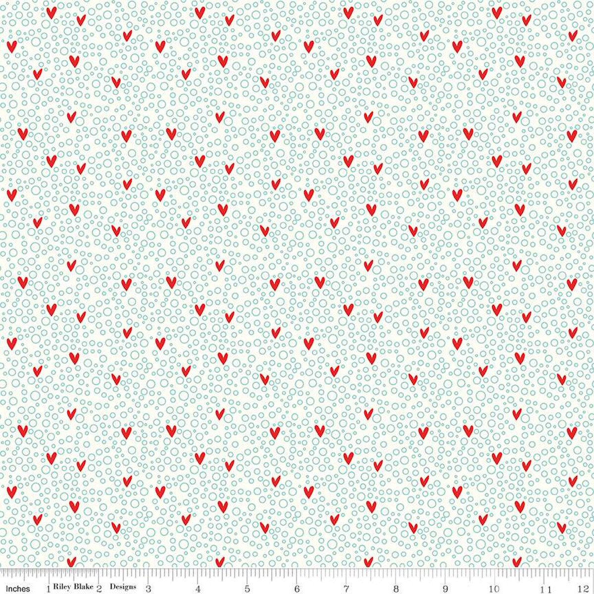 Precut Fabric Layer Cake You and Me by Sandy Gervais for Riley Blake Designs - 10" Squares