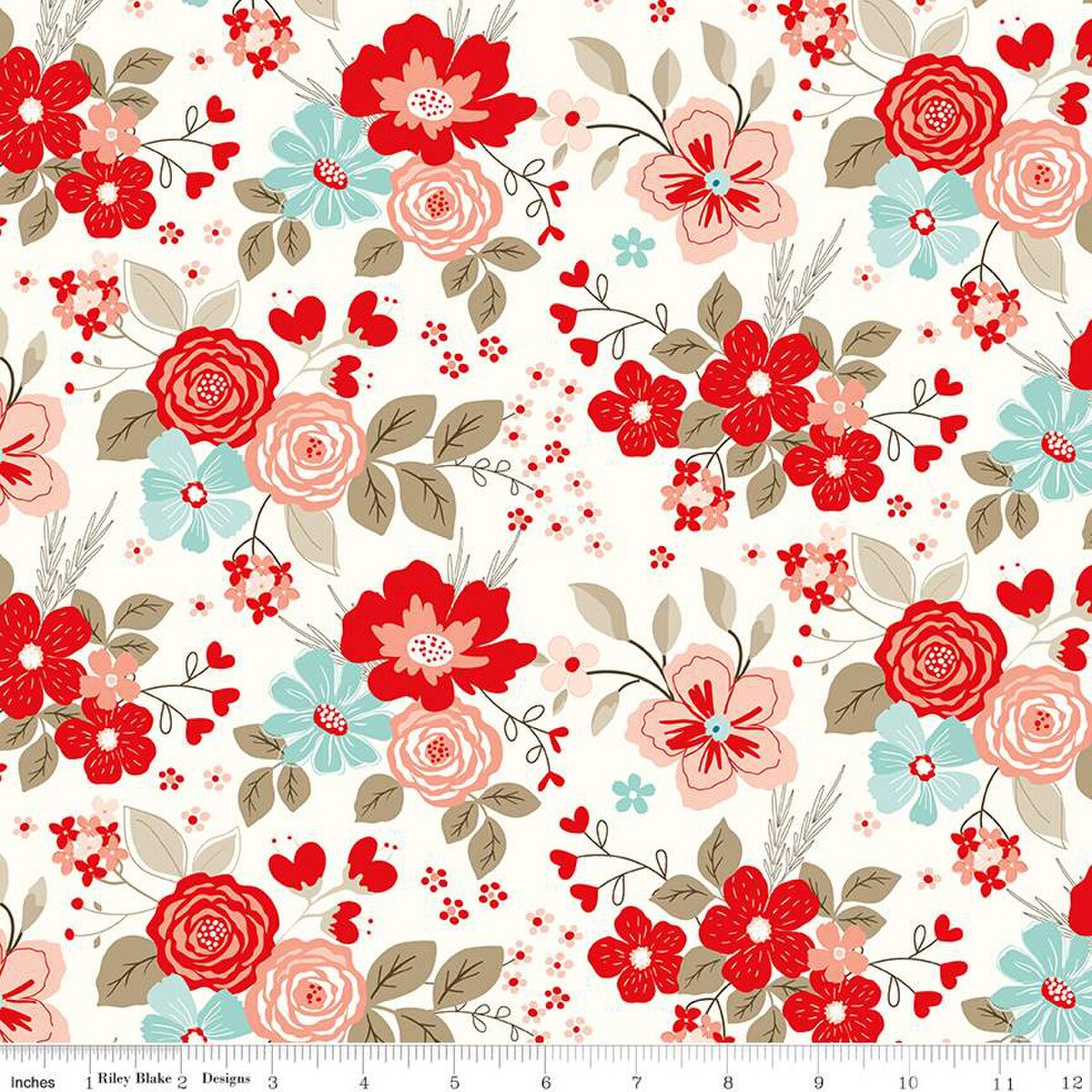Precut Fabric Layer Cake You and Me by Sandy Gervais for Riley Blake Designs - 10" Squares