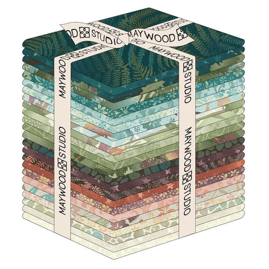 Fabric Fat Quarter Bundle - FOREST CHATTER by Maywood Studios - 25 Fat Quarters