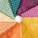 Fabric Fat Quarter Pack FALL ELEMENTS 10 Fat Quarters by AGF - Art Gallery Fabrics - 10 Different Fat Quarters