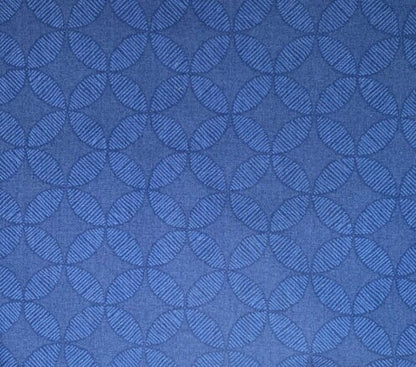 43-44" Wide SUN SHOWERS WATERMARK Dark Blue Quilt Fabric by Christina Cameli for Maywood Studio - Sold by the Yard