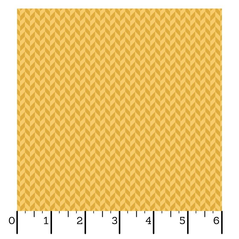43-44" Wide KIMBERBELL BASICS HERRINGBONE Sunshine Gold Tonal Quilt Fabric for Maywood Studio - Sold by the Yard