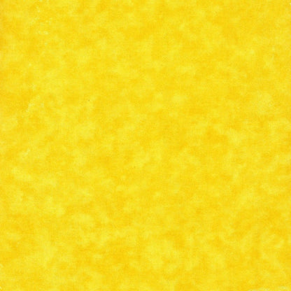 43-44" Wide CLOUD NINE Made in the USA Bright Yellow Tonal Quilt Fabric - Sold by the Yard