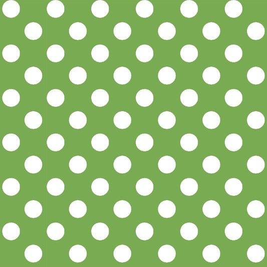 43-44" Wide KIMBERBELL BASICS DOTS Green Quilt Fabric for Maywood Studio - Sold by the Yard