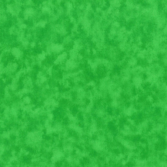 43-44" Wide CLOUD NINE Made in the USA Bright Green Tonal Quilt Fabric - Sold by the Yard