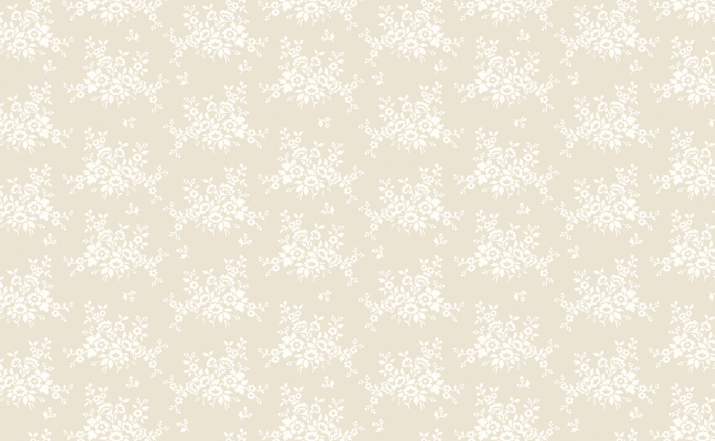 Precut Fabric Layer Cake - Classic Keepsakes Ecru Quilting Fabrics - 10" Fabric Squares