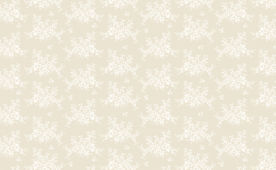 Ecru Jelly Roll Quilt Fabric | Classic Keepsakes | 40 Pieces