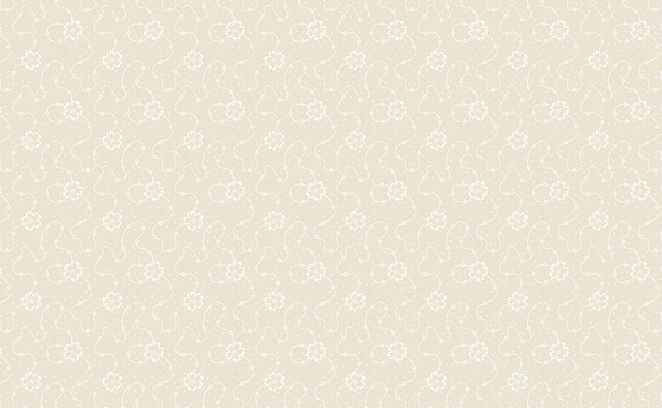 Ecru Jelly Roll Quilt Fabric | Classic Keepsakes | 40 Pieces