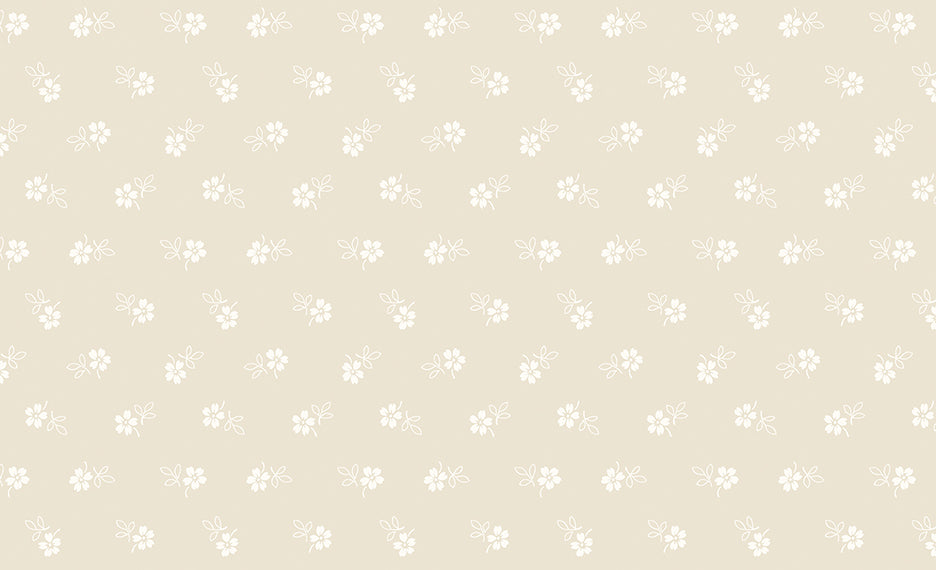 Ecru Jelly Roll Quilt Fabric | Classic Keepsakes | 40 Pieces