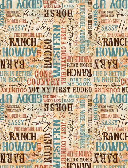 Layer Cake Gone Country | Benartex - 42 Pieces