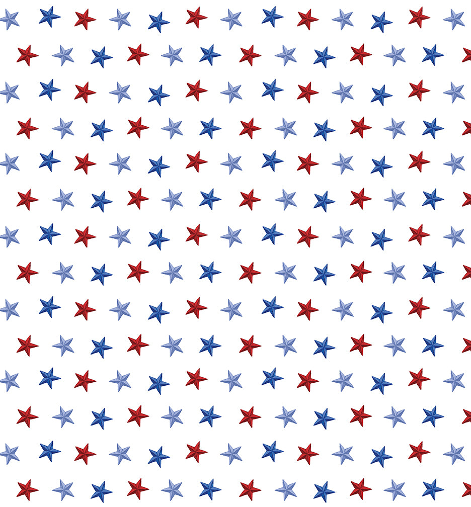 Precut Fabric Layer Cake Faith Family Freedom by Nicole Decamp for Benartex - 10" Fabric Squares