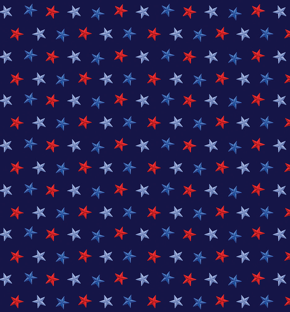 Precut Fabric Layer Cake Faith Family Freedom by Nicole Decamp for Benartex - 10" Fabric Squares