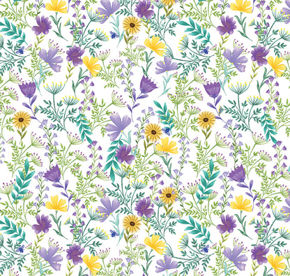 Layer Cake Quilt Fabric | Veronica's Garden | Benartex | 42 Pieces