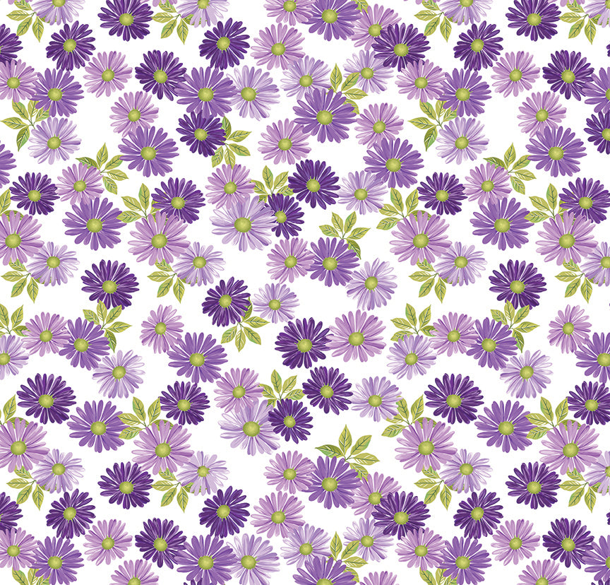 Layer Cake Quilt Fabric | Veronica's Garden | Benartex | 42 Pieces