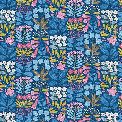 Jelly Roll Quilt Fabric Blooming Color 2 | Benartex | 40 Pieces