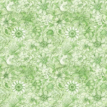 Precut Fabric Fat Quarters Enchanted by Morris Creative Group for QT Fabrics - 15 Fat Quarters