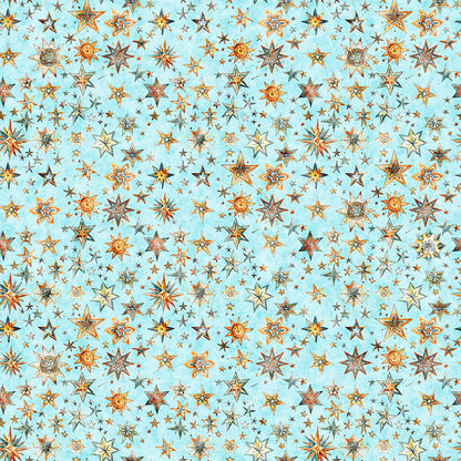 Precut Fabric Jelly Roll Bohemian Sunrise Collection by Morris Creative Group for QT Fabrics - 2 1/2" Strips
